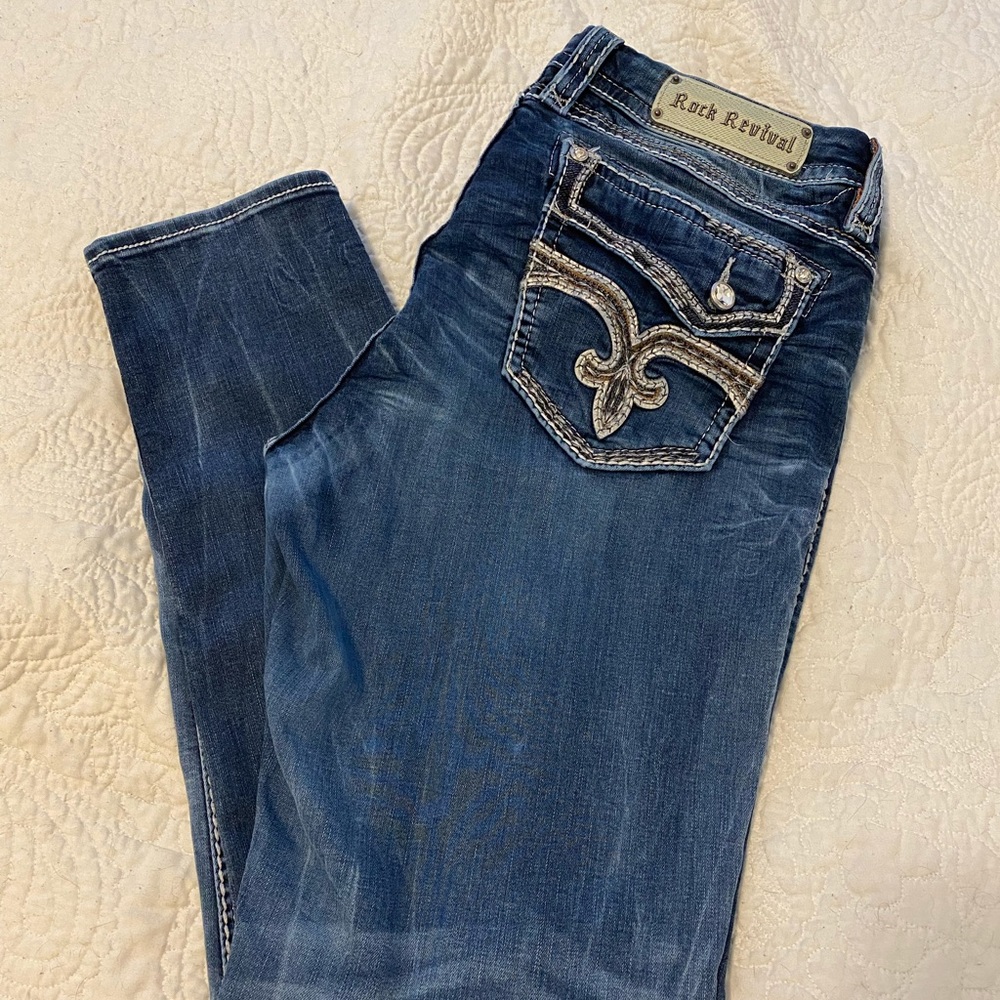 ROCK REVIVAL JEANS!  SIZE 34